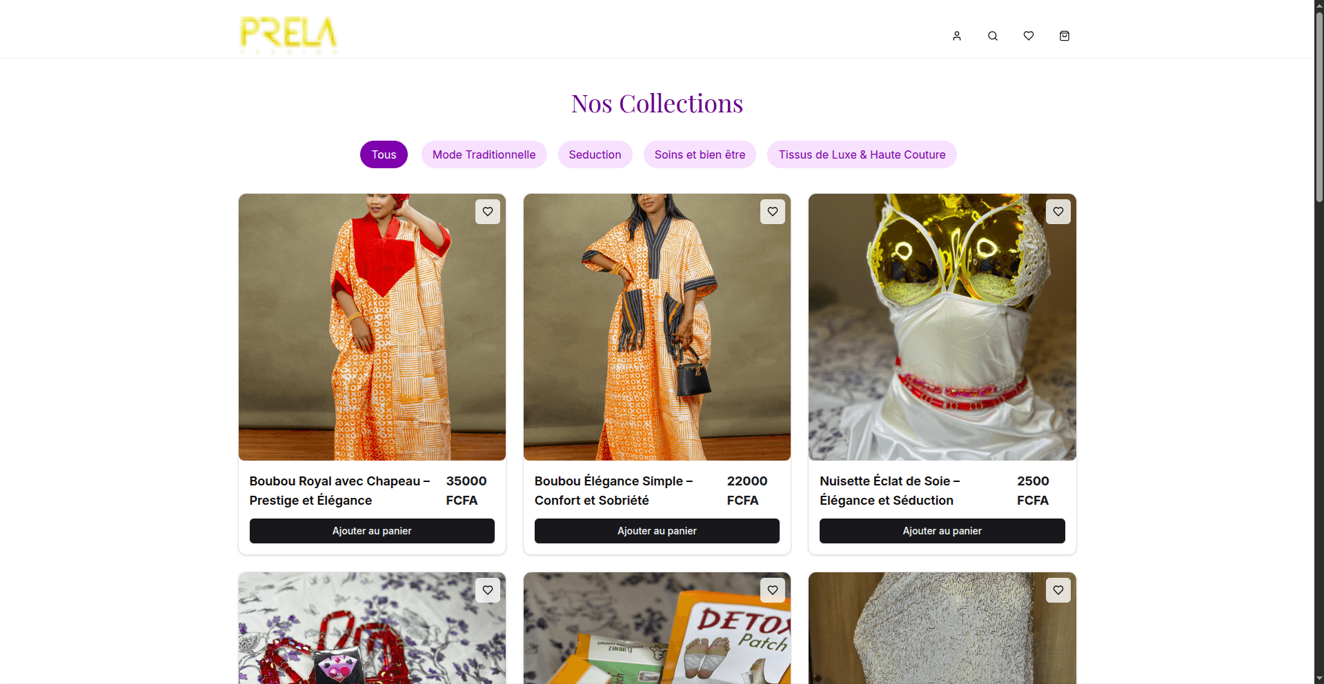 Prela Fashion - E-commerce Platform - Image 2
