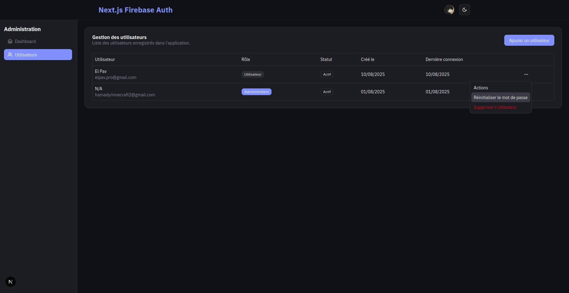 Next.js Firebase Auth Template - Image 6